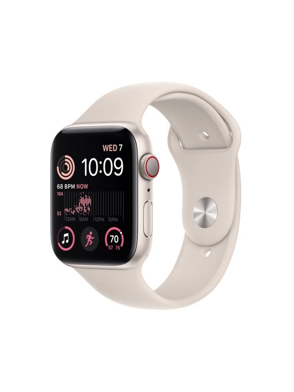 ✨Apple Watch SE 2 Cellular 44mm
Starlight Aluminum Case with Starlight - M/L✨